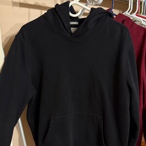 GAP Men's Black Pullover Hoodie